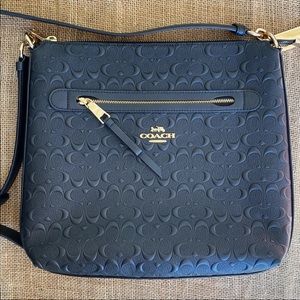 COACH MAE FILE CROSSBODY IN SIGNATURE LEATHER